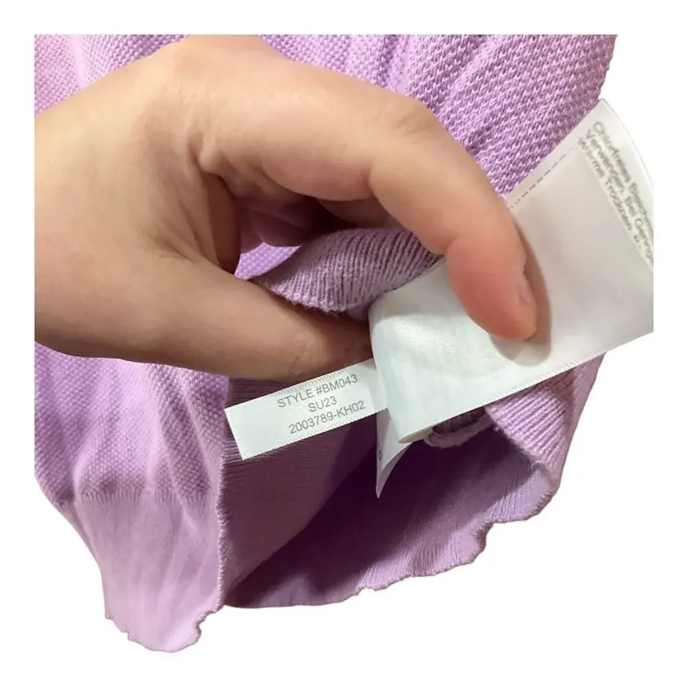 J. Crew Sweater Lavender Lilac Women Small 100% Cotton NWOT - Picture 4 of 5